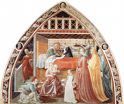 Maria Birth Scene Paolo Uccello